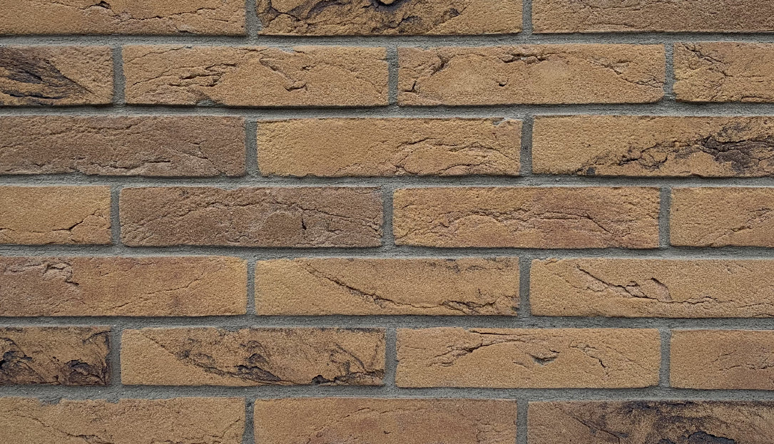 Brighton waalformaat WF-formaat steenstrips geel online bestellen