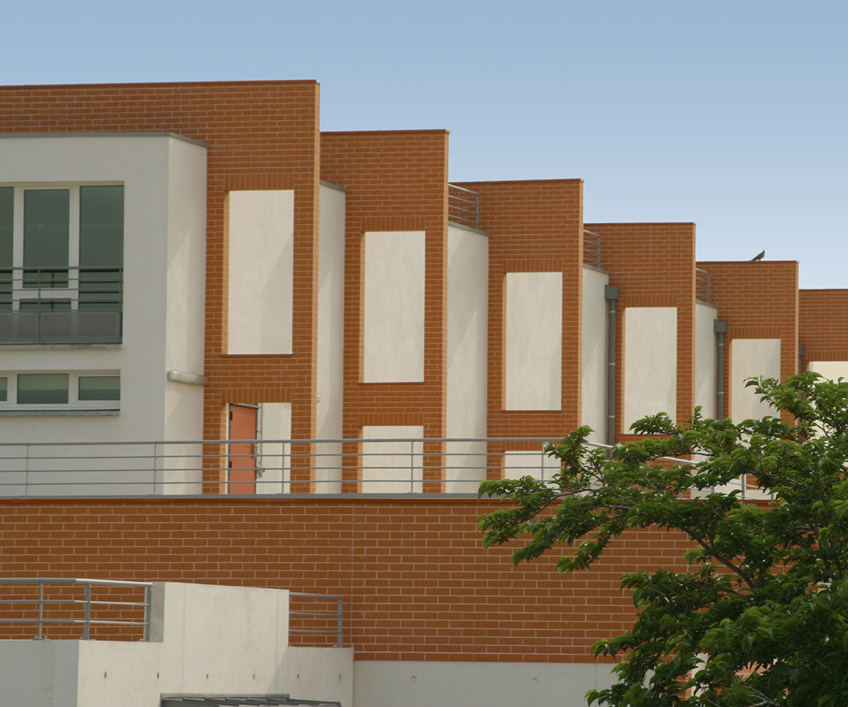 Girona steenstrips NF-formaat rood glad webshop online bestellen kopen